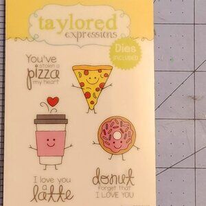 Stamp and Die set Pizza my Heart